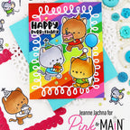Pink and Main Birthday Friends Dies pnm849 birthday party