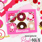 Pink and Main Box of Donuts Dies pnm817 love