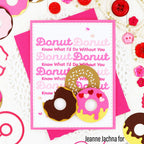 Pink and Main Box of Donuts Dies pnm817 sprinkles