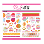 Pink and Main Bright Encouragement Rub-ons pmr014