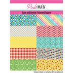 Pink and Main Bugs and Berries 8.5 x 5.5 inch Paper Pack pmp165