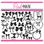 Pink and Main Bunch of Bows Foilables Cut Ups pmf402