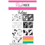Pink and Main Bunny Hop Set 1 Foilables Sheets pmf284