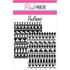 Pink and Main Bunny Trail Foilables Panels pmf295