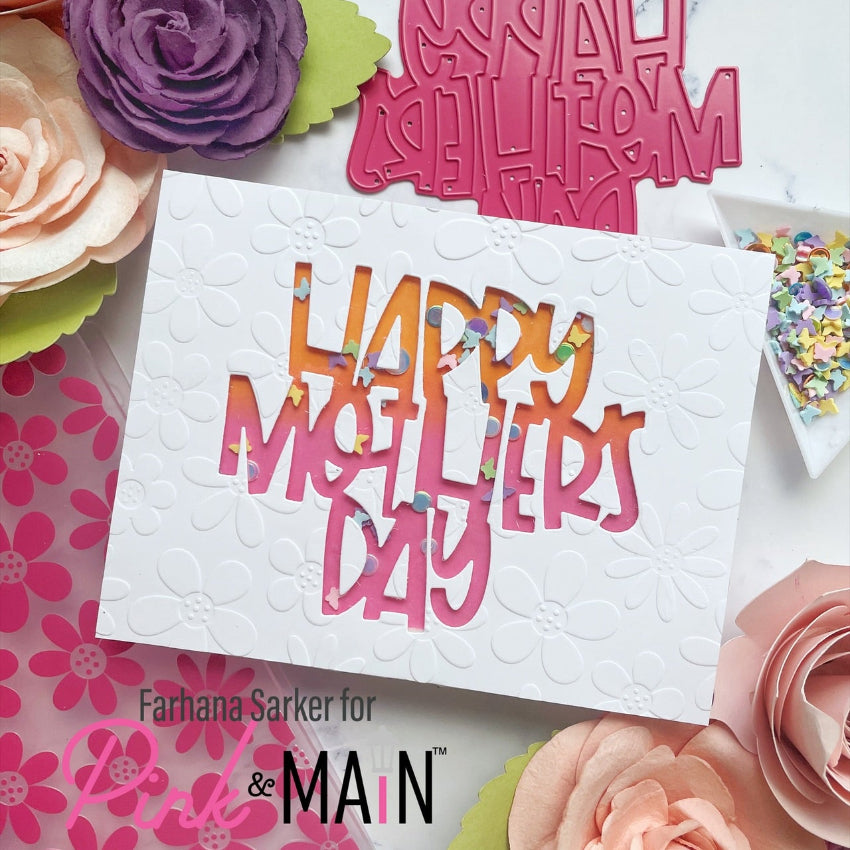 Pink and Main Butterfly Dreams Clay Confetti pme188 butterflies