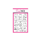 Pink and Main Calendar Cuties Clear Stamp and Die Set product image 1