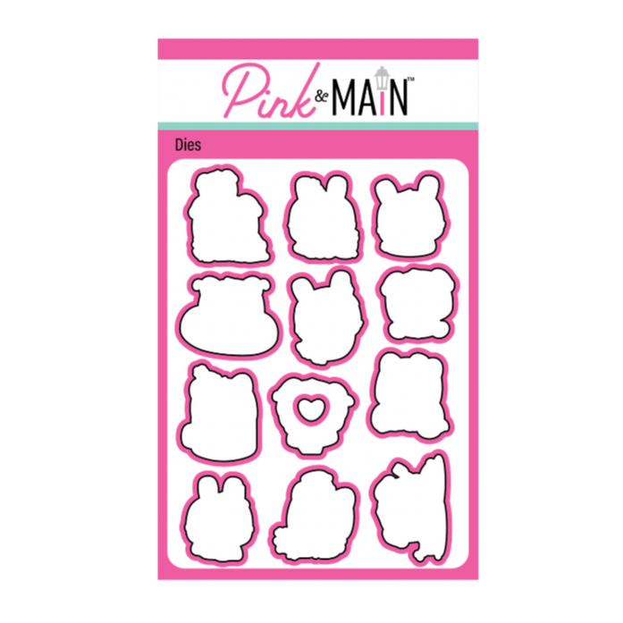 Pink and Main Calendar Cuties Dies pnm769