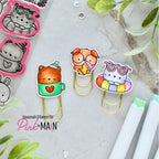 Pink and Main Calendar Cuties Dies pnm769 clips