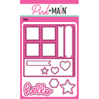 Pink and Main Card Cut Essentials 1 Dies pnm673*