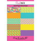 Pink and Main Cheerful Florals 8.5 x 5 inch Paper Pack pmp163