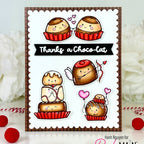 Pink and Main Chocolate Love Dies pnm815 thanks
