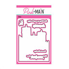 Pink and Main Christmas Candles Clear Stamp and Die Set image 21