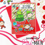 Pink and Main Christmas Elves Dies pnm788 presents