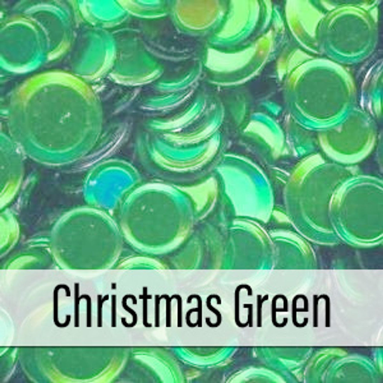 Pink and Main Christmas Green Confetti pme197