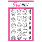 Pink and Main Christmas Littles Clear Stamp and Die Set product image 1