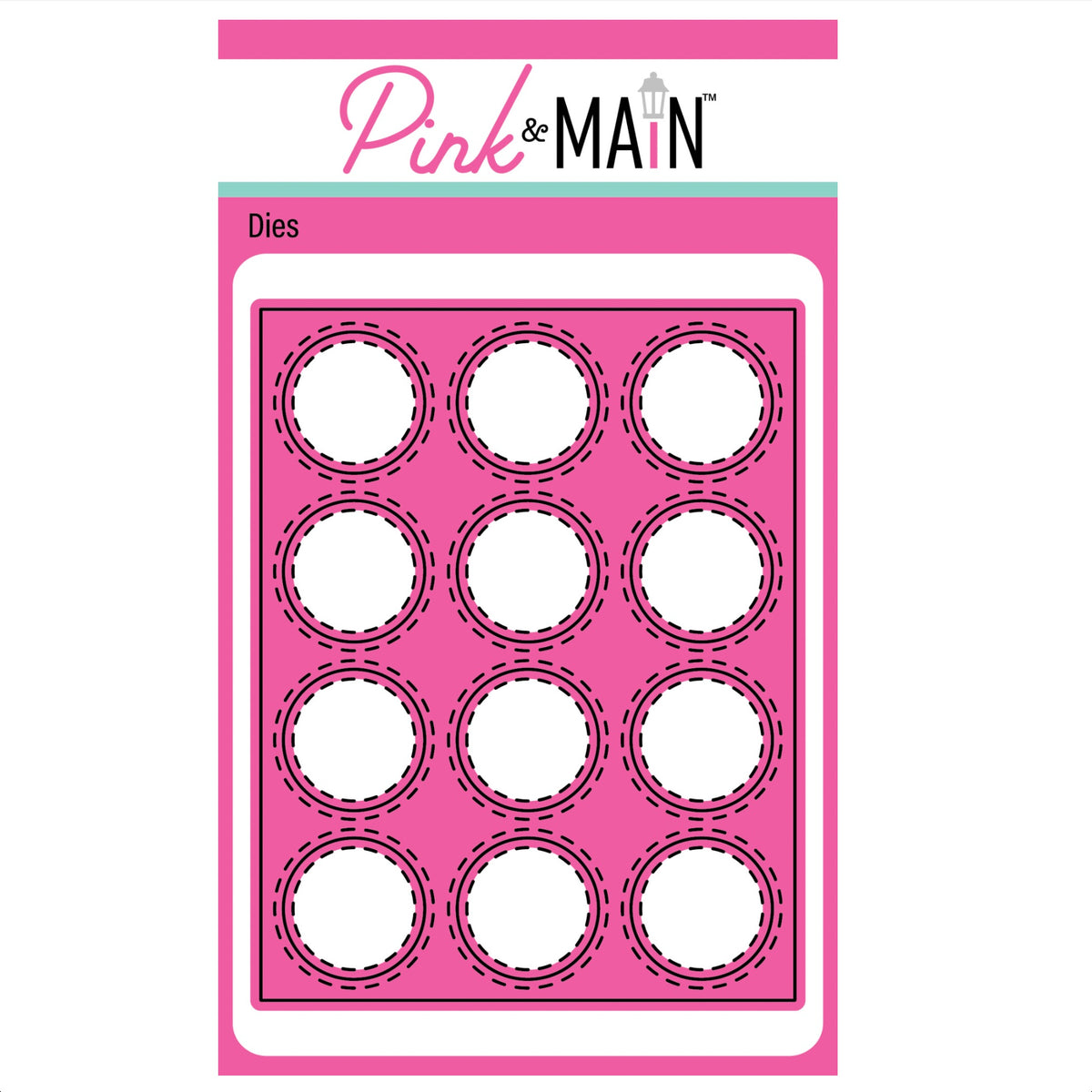Pink and Main Circle Opening Cover Die pnm923