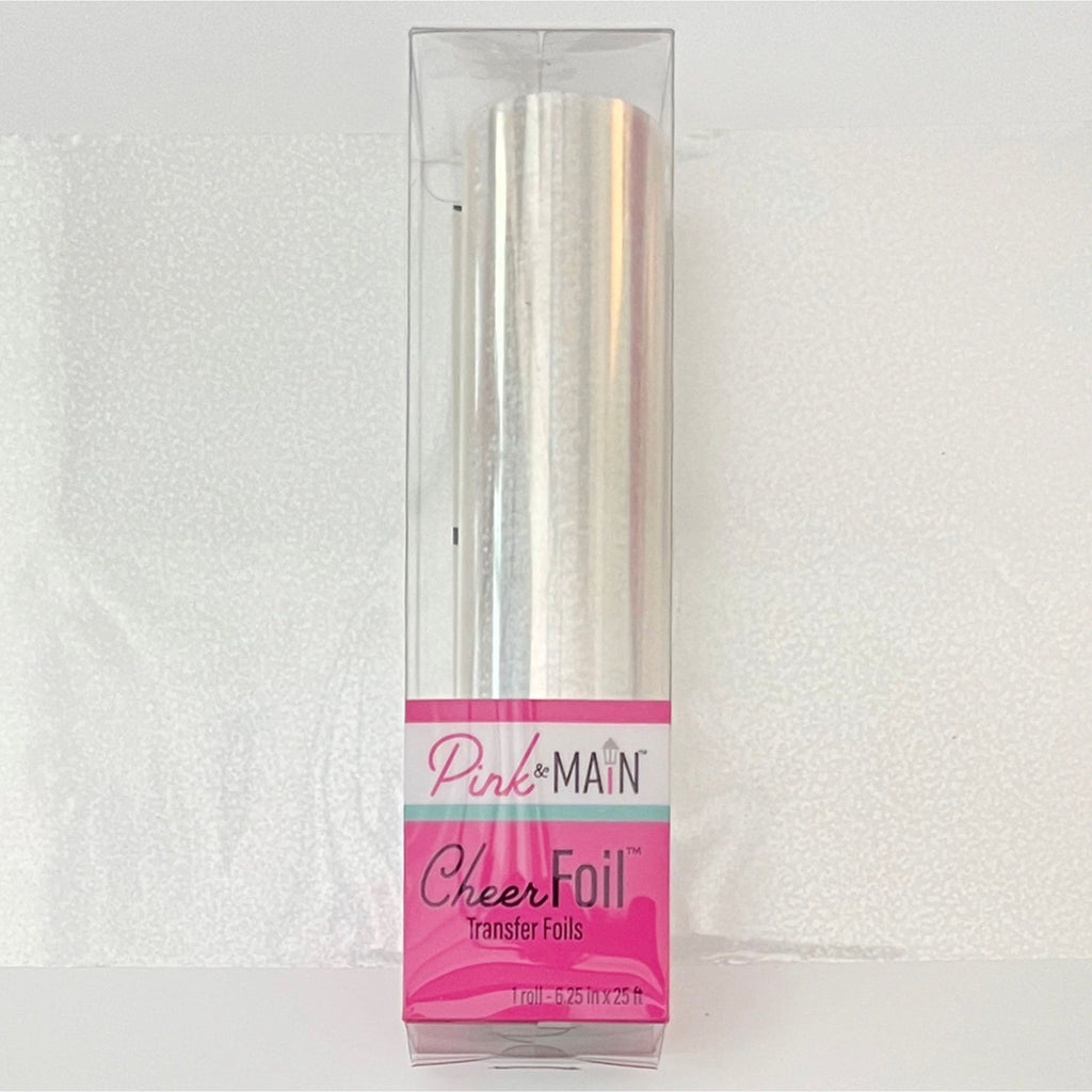 Pink and Main Clear Glitter Cheerfoil pmf426