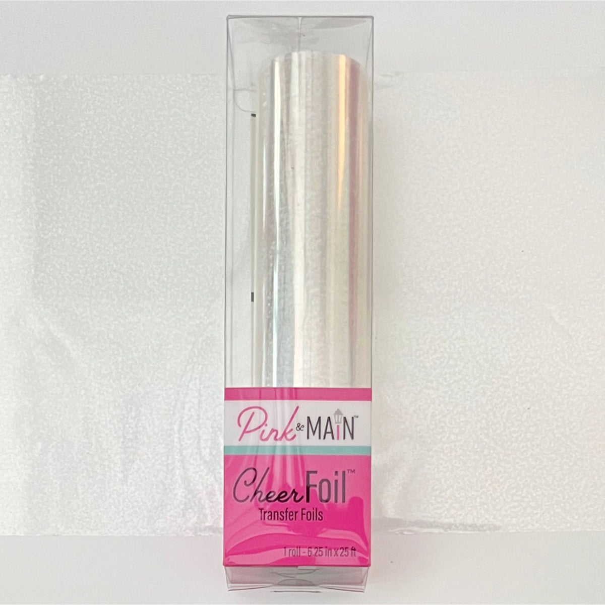 Pink and Main Clear Glitter Cheerfoil pmf426