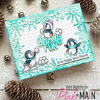 Pink and Main Coldest Days Clear Stamps pm0827 snowballs