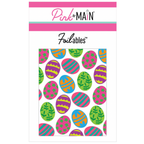 Pink and Main Colored Eggs Foilables Panels pmf382