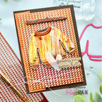 Pink and Main Comfy and Cozy Clear Stamps pm0902 happy sweater season card