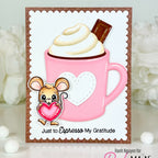 Pink and Main Cozy Mug Dies pnm818 hearts