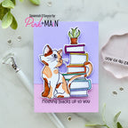 Pink and Main Cozy Shelf Dies pnm858 cat tail