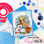 Pink and Main Cozy Winter 5.5 x 8.5 Paper Pack pmp156 puppy