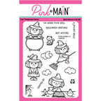 Pink and Main Crafted By Clear Stamps pm0726*