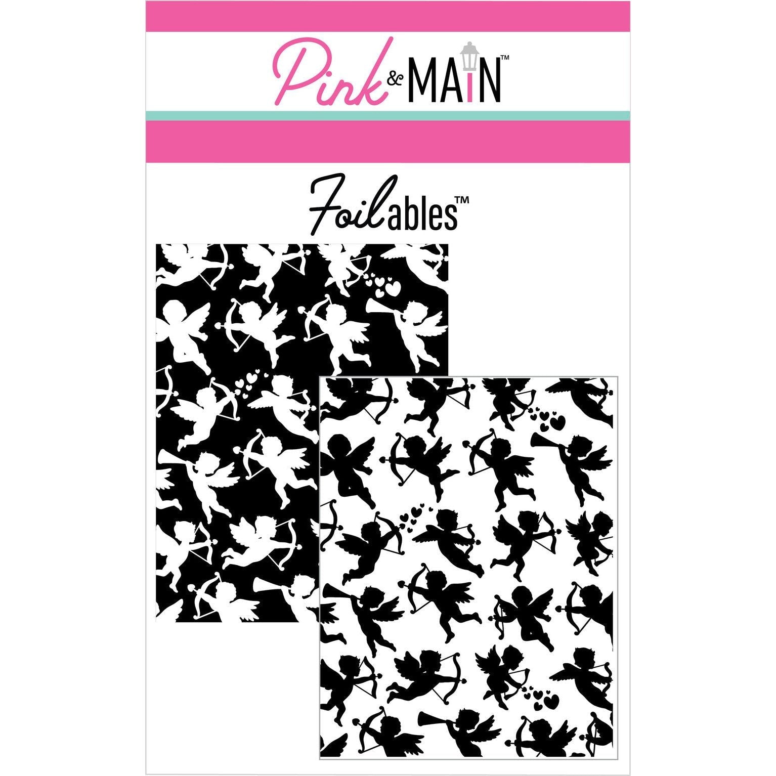 Pink and Main Cupid's Arrow Foilables Panels pmf282