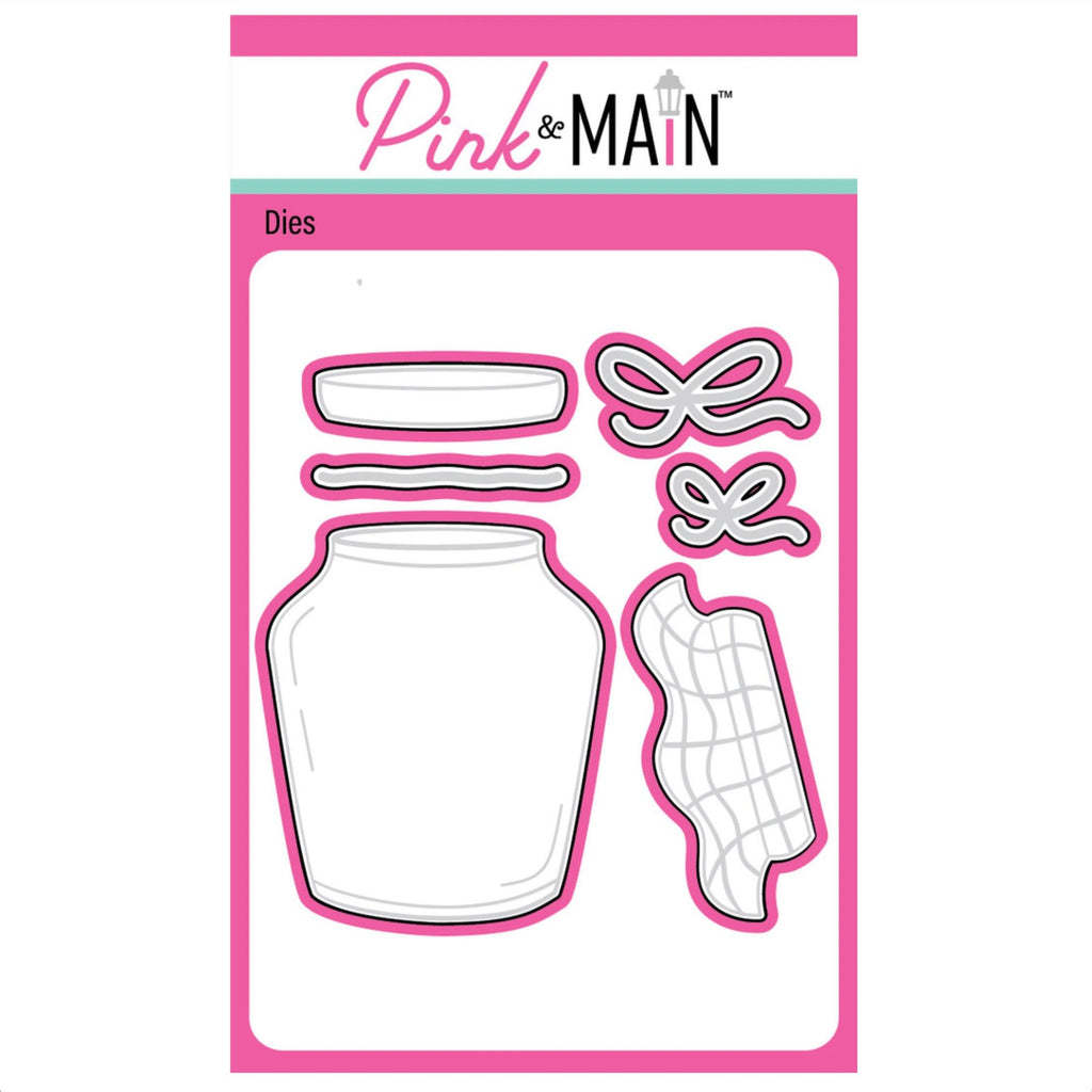 Pink and Main Cute Little Jar Clear Stamp and Die Set product image 2