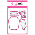Pink and Main Cute Little Jar Clear Stamp and Die Set product image 2