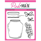 Pink and Main Cute Little Jar Clear Stamps pm0890