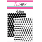 Pink and Main Daisy Dots Foilables Panels pmf390