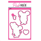 Pink and Main December Mouse Dies pnm814