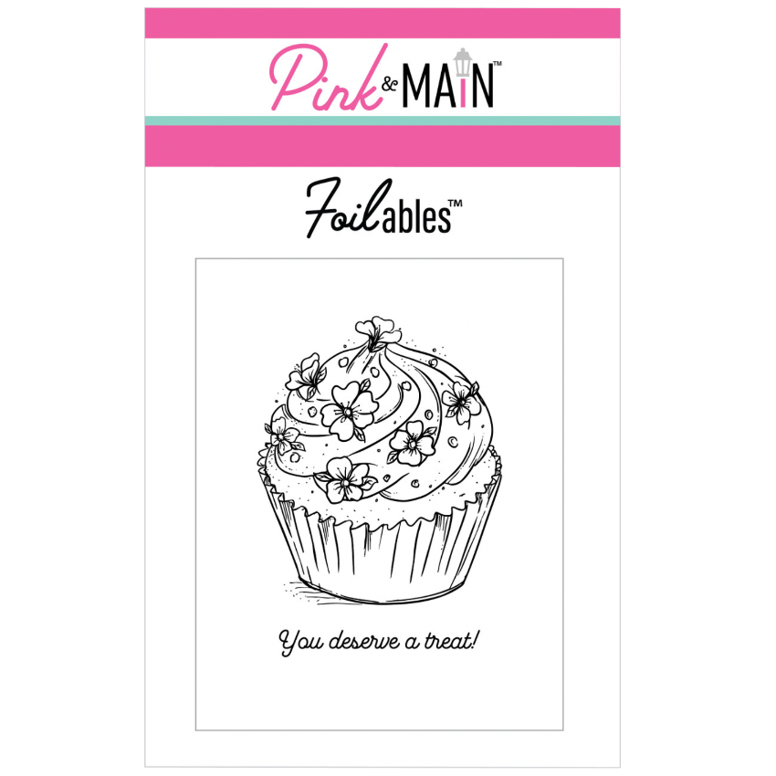 Pink and Main Deserve a Treat Foilables Panels pmf393