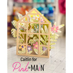 Pink and Main Distress Tones 8.5 x 5.5 inch Paper Pack pmp160 plants