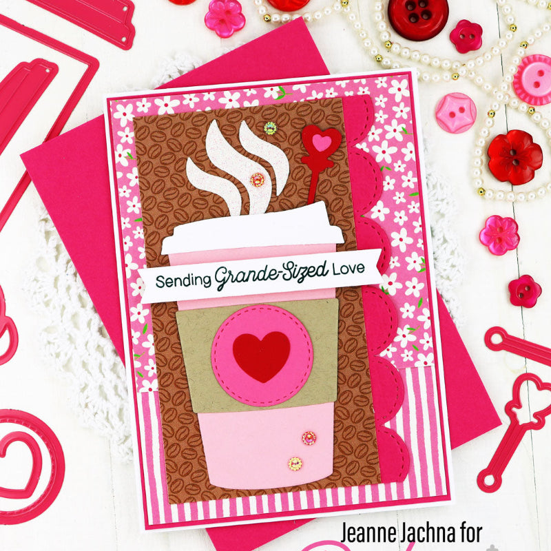 Pink and Main Donut Forget 8.5 x 5.5 inch Paper Pack pmp185 pink