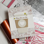 Pink and Main Donut Forget Clear Stamps pm0842 heart