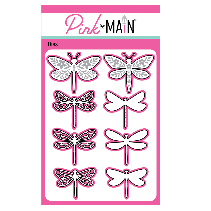 Pink and Main Dream Dragonflies Dies pnm871