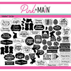 Pink and Main Easter Foilables Cut Ups pmf294