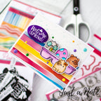 Pink and Main Easter Foilables Cut Ups pmf294 welcome spring