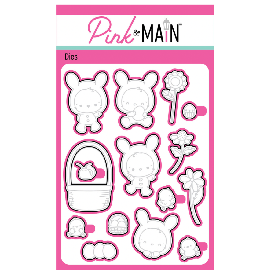 Pink and Main Egg-stra Sweet Dies pnm828