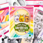 Pink and Main Eggstraordinary Clear Stamps pm0758 carrot