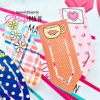 Pink and Main Fall Bookish Rub-ons pmr018 clip