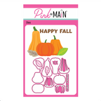 Pink and Main Fall Pumpkin Dies pnm794