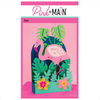 Pink and Main Flamingo Pop Up Card Dies pnm882