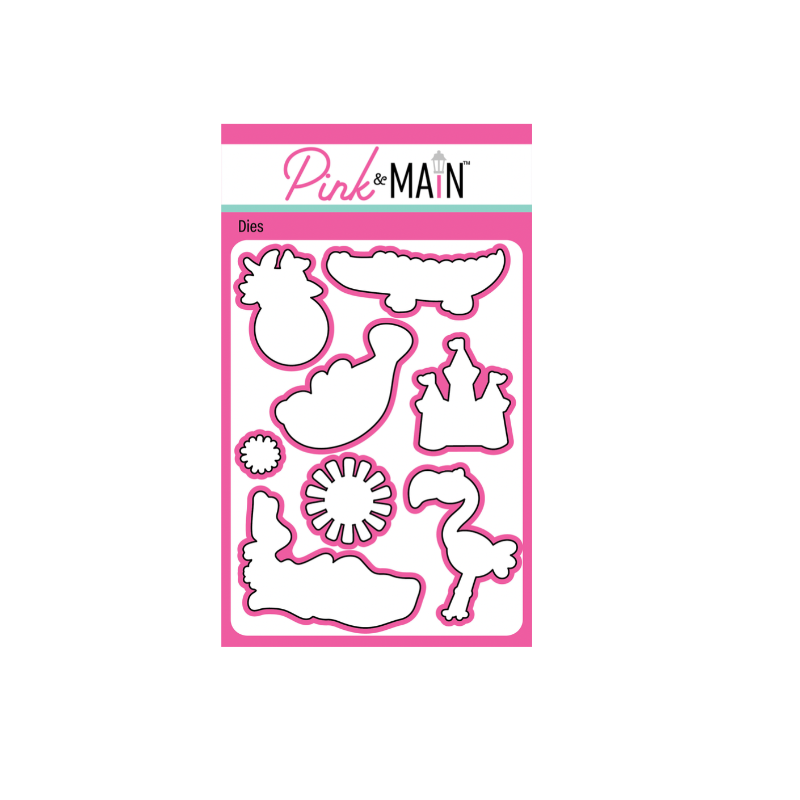 Pink and Main Florida Sunshine Clear Stamp and Die Set product image 2