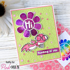 Pink and Main Flower Power Foilables Panel Set PMF102 hi