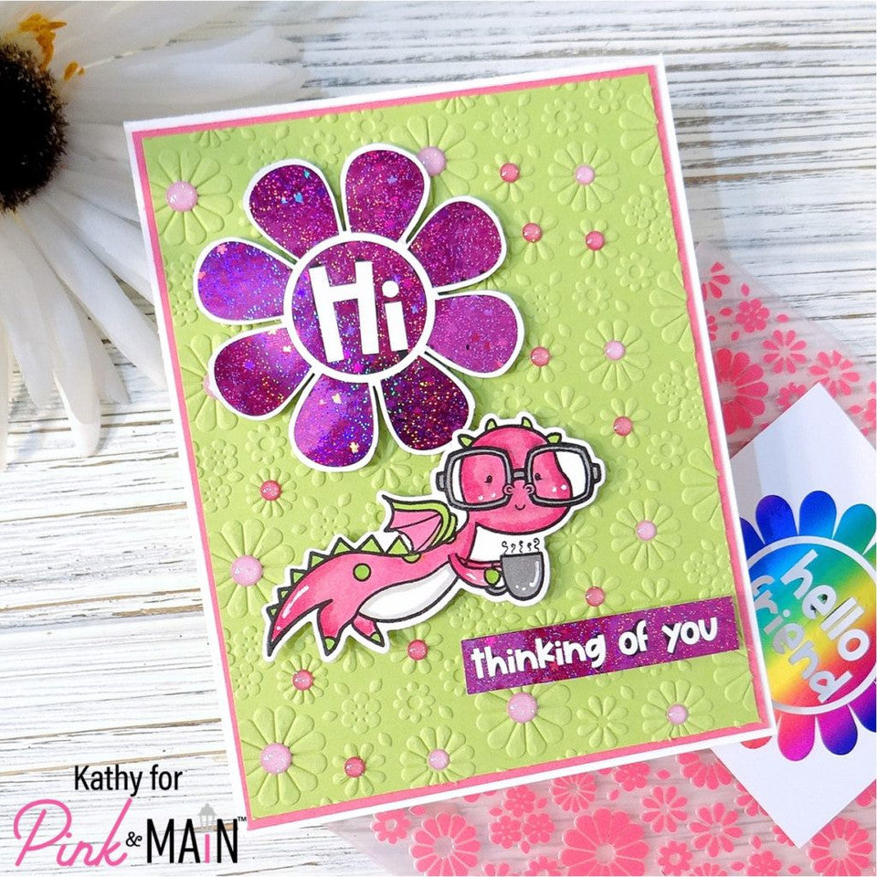 Pink and Main Flower Power Foilables Panel Set PMF102 hi